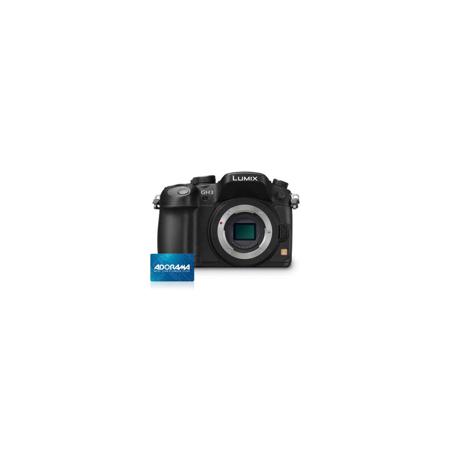 Panasonic Lumix DMCGH3 Camera Body Only,Black,Bundl w/Adorma $50 Gift Cerificate