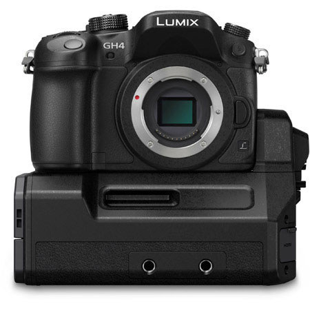 Panasonic Lumix DMC-GH4 Camera w/DMW-YAGH A/V Interface and