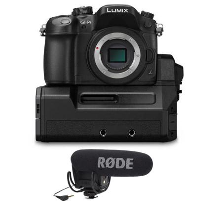 Panasonic Lumix DMC-GH4 Mirrorless Body with Audio Kit Adorama