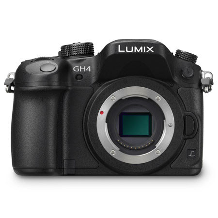 Panasonic Lumix DMC-GH4 Mirrorless Camera with 12-35mm Lens & Pro Bundle - Black