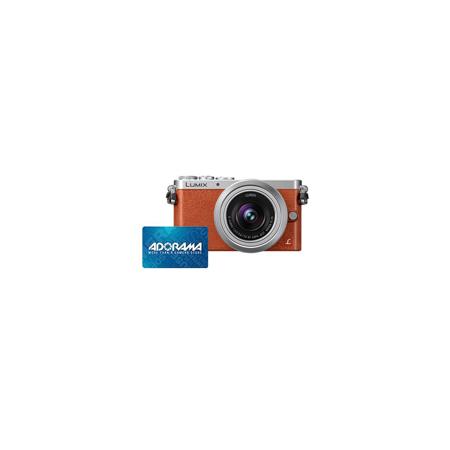 Panasonic DMC-GM1 Dig Camera Orange with 12-32mm Lens & $200 Gift Card- Silver