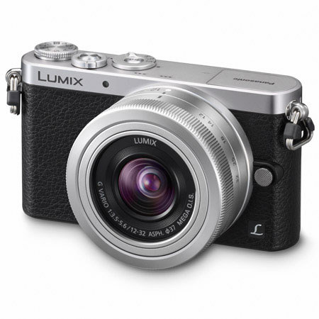 LUMIX DMC-GM1 12-32mm レンズ付き Panasonic Lumix DMC-GM1 Mirrorless Camera w/12-32mm Lens- Silver