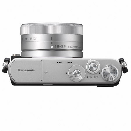 Panasonic Lumix DMC-GM1 Mirrorless Camera w/12-32mm Lens- Silver