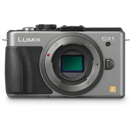 Panasonic Lumix DMC-GX1 Camera Body, Silver