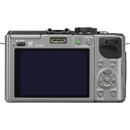 Panasonic Lumix DMC-GX1 Camera Body with 14-42mm Lens, Silver