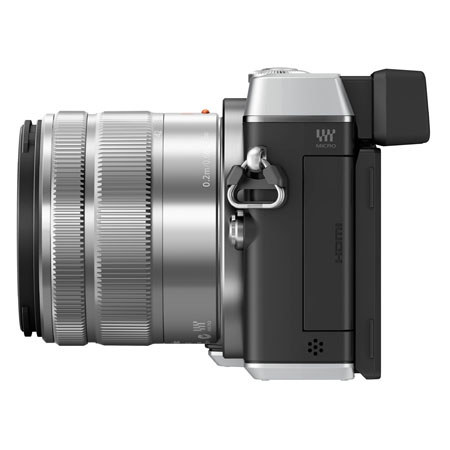 Panasonic Lumix DMC-GX7 Mirrorless Digital Camera Kit with Lumix G Vario 14-42mm/F3.5-5.6 Lens, Silver