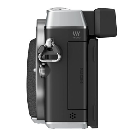 Panasonic Lumix DMC-GX7 Mirrorless Digital Camera Body, Silver