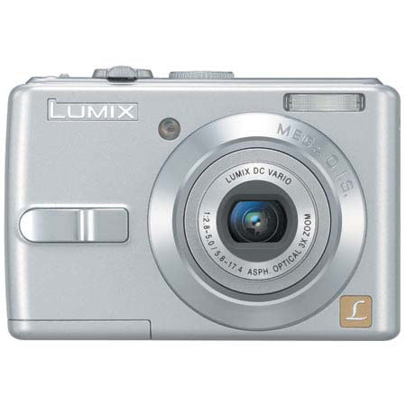 Panasonic Lumix DMC-LS70S Digital Point & Shoot Camera, 7.2 MP, 3x Optical, 4x Digital Zoom, MEGA Optical Image Stabilizer & 2.0" LCD, Silver
