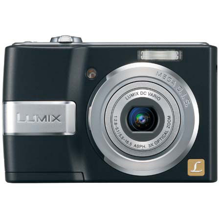 Panasonic Lumix DMC-LS80 Digital Point & Shoot Camera, 8.1 Megapixel, 3x Optical Zoom & 4x Digital Zoom, Black
