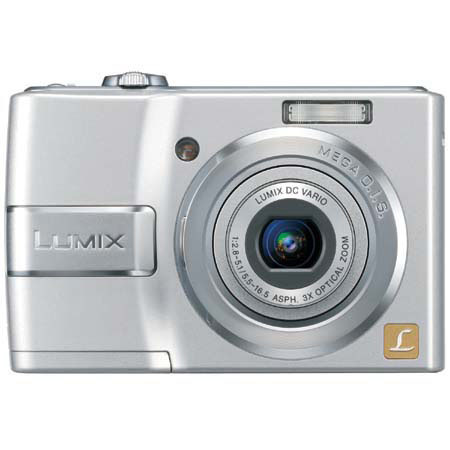 Panasonic Lumix DMC-LS80 Digital P&S Camera,8.1MP, Slvr