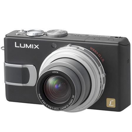 Panasonic Lumix DMC-LX1 Lumix Compact Point & Shoot Digital Camera, Color Black