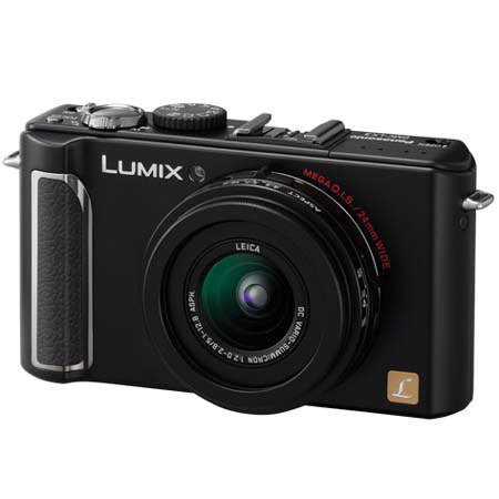 Panasonic Lumix DMC-LX3K l Digital Camera with f/2.0 24mm Wide-Angle Lens, 4x Digital Zoom, Black