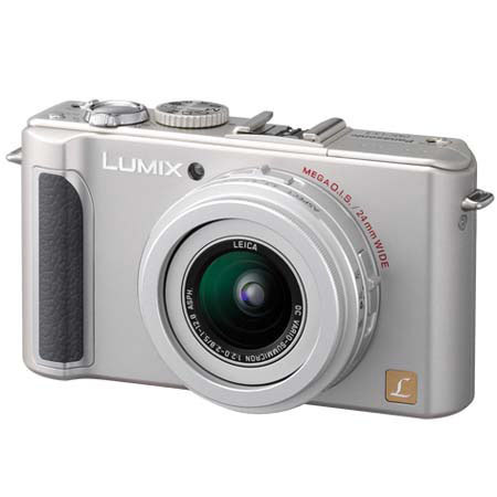 Panasonic Lumix DMC-LX3K 10MP DSLR Camera, Silver