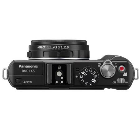 Panasonic Lumix DMC-LX5 10.1MP Digital Camera, Black