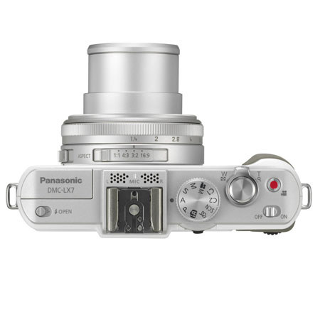 Panasonic Lumix DMC-LX7 Digital Camera, White