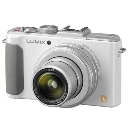 Panasonic Lumix DMC-LX7 Digital Camera, White