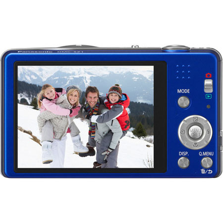 Panasonic Lumix DMC-SZ1 Digital Camera, Blue