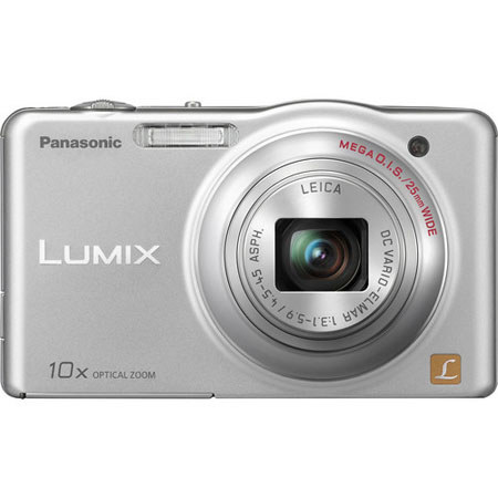 Panasonic Lumix DMC-SZ1 Digital Camera, Silver