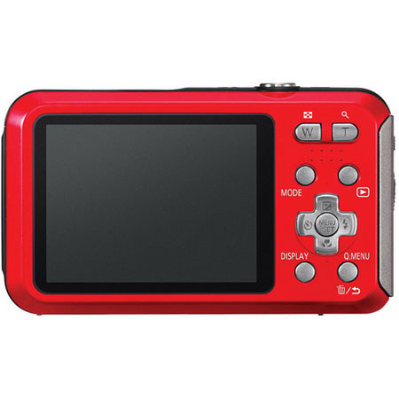 Panasonic LUMIX DMC-TS20 Digital Camera, Red