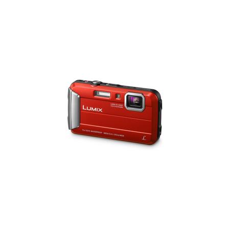 Panasonic Lumix DMC-TS25 Digital Camera, Orange - Refurbished by
