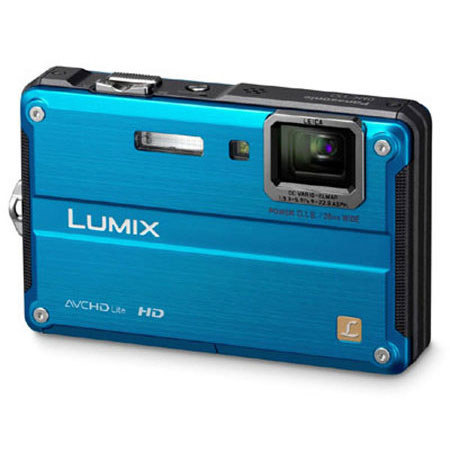 Panasonic Lumix DMC-TS2A Camera with 4.6x Zoom, Blue