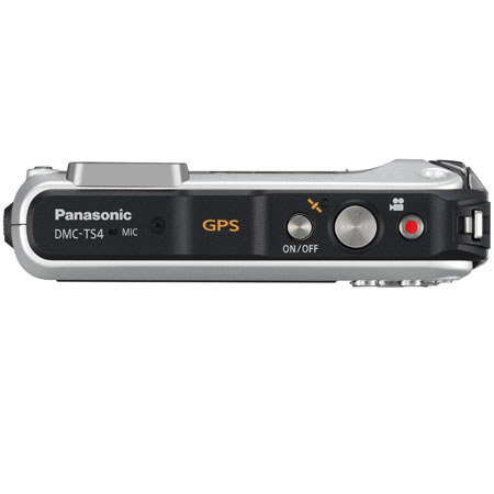 Panasonic LUMIX DMC-TS4 Digital Camera, Silver
