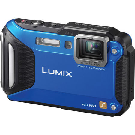 Panasonic Lumix DMC-TS5 Digital Camera, Blue
