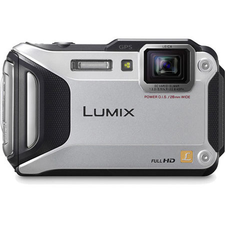 Panasonic Lumix DMC-TS5 Digital Camera, Silver
