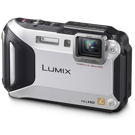 Panasonic Lumix DMC-TS5 Digital Camera, Silver
