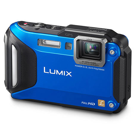 Panasonic Lumix DMC-TS6 Digital Camera, Blue