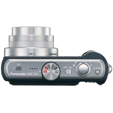 Panasonic Lumix DMC-TZ4 Digital Camera with 28mm Wide-Angle Lens