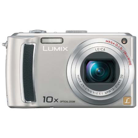 Panasonic Lumix DMC-TZ4 Digital Camera w/8.1 MP, Silver