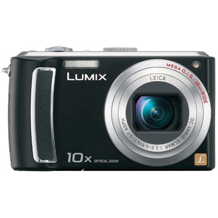 Panasonic Dmc-Tz5 9 Megapixels Digital Camera W/28mm 10X Op Black