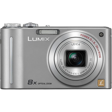 Panasonic Lumix DMC-ZR1S Com Dg Cam Kit,-Silv-w/8GB MC