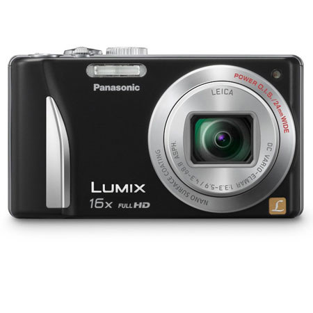 Panasonic LUMIX DMC-ZS15 Digital Camera Black Bundle 8GB SD