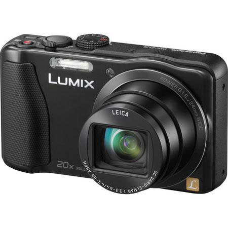 Panasonic LUMIX DMC-ZS25 16.1MP Digital Camera - Black, Refurbished by Panasonic