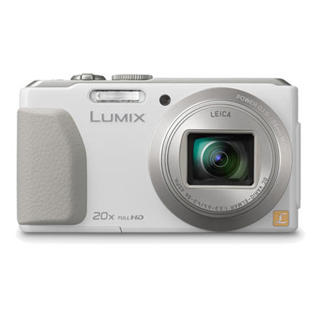 Panasonic Lumix DMC-ZS30 Digital Camera, White