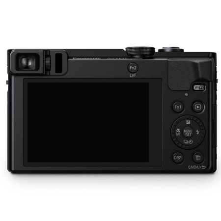 Panasonic Lumix DMC-ZS50 Digital Camera, 12.1MP, Leica 30x Optical Zoom, 3.0" LCD Display, Manual Focus Peaking, Full HD 1080p Video, Wi-Fi, Black