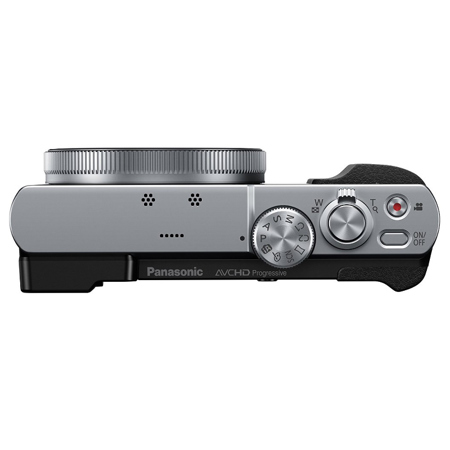 Panasonic Lumix DMC-ZS50 1080p Digital Camera, Silver