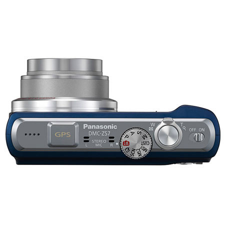 USED Panasonic Lumix DMC-ZS7 Digital Camera, Blue USED Panasonic Lumix DMC-ZS7 Digital Camera, Blue