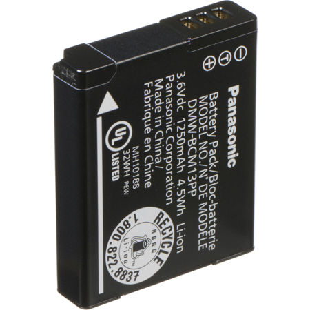 Panasonic DMW-BCM13 3.6V 1250mAh Rechargeable Lithium-Ion Battery