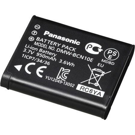 Panasonic DMW-BCN10 3.7V Lithium-Ion 950mAh 3.6Wh Battery Pack