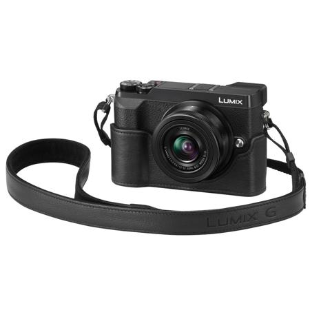 Panasonic DMW-BCSK6 Genuine Leather Half Fitted Case for LUMIX G85 & GX7 Mark II