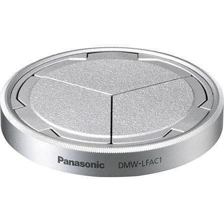 Panasonic DMW-LFAC1S Automatic Lens Cap for Lumix DMC-LX100, Silver