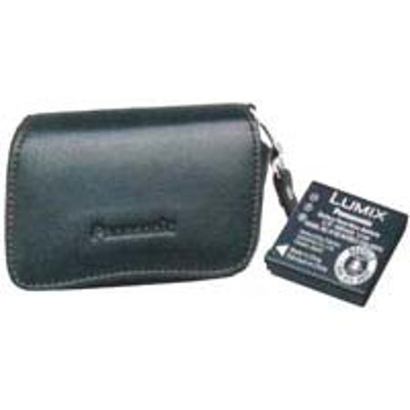 Panasonic Accessory Starter Kit for the DMC-TZ3 Digital Camera, with Leather Case