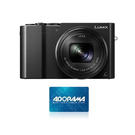Panasonic Lumix DMC-ZS100 Digital Camera, Black w/Free $50 Adorama Gift Card