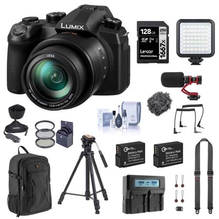 Panasonic LUMIX DC-FZ1000 II Digital Camera with 25-400mm Lens with  Complete Kit