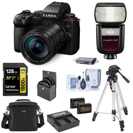 Panasonic Lumix G9 II Mirrorless Camera, 12-60mm f/2.8-4 ASPH  Lens,Essential Kit DC-G9M2LK K2