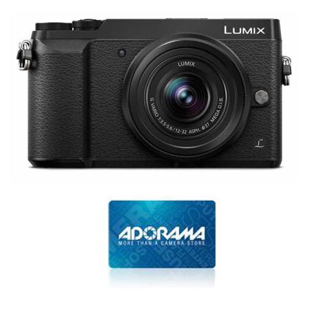 Panasonic Lumix DMC-GX85 Mirrorless Camera w/12-32mm Lens Black w/$100 Gift Card
