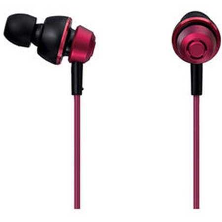 Panasonic RP-HJX6M Drops 360 Degree In-Ear Headphones with Mic, Red